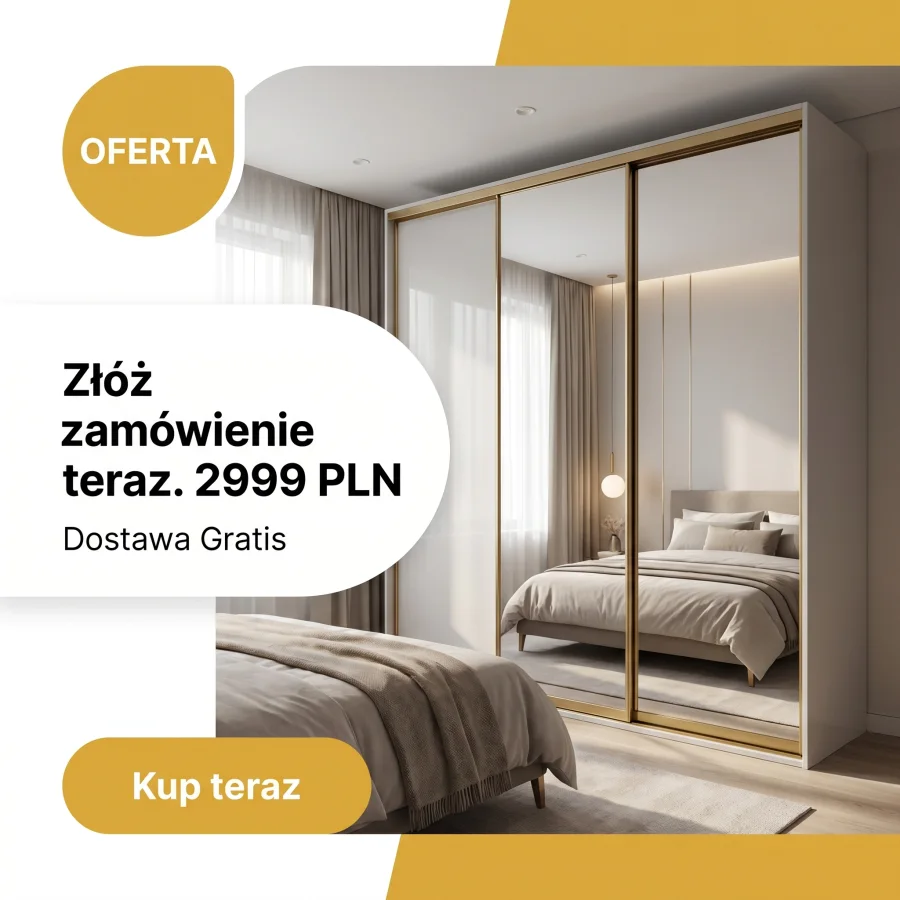 Kreacja kampanii BIG Meble — szafa