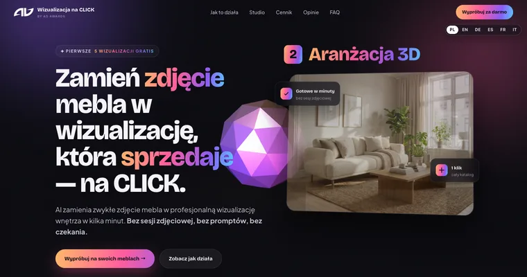 Wizualizacja na KLICK